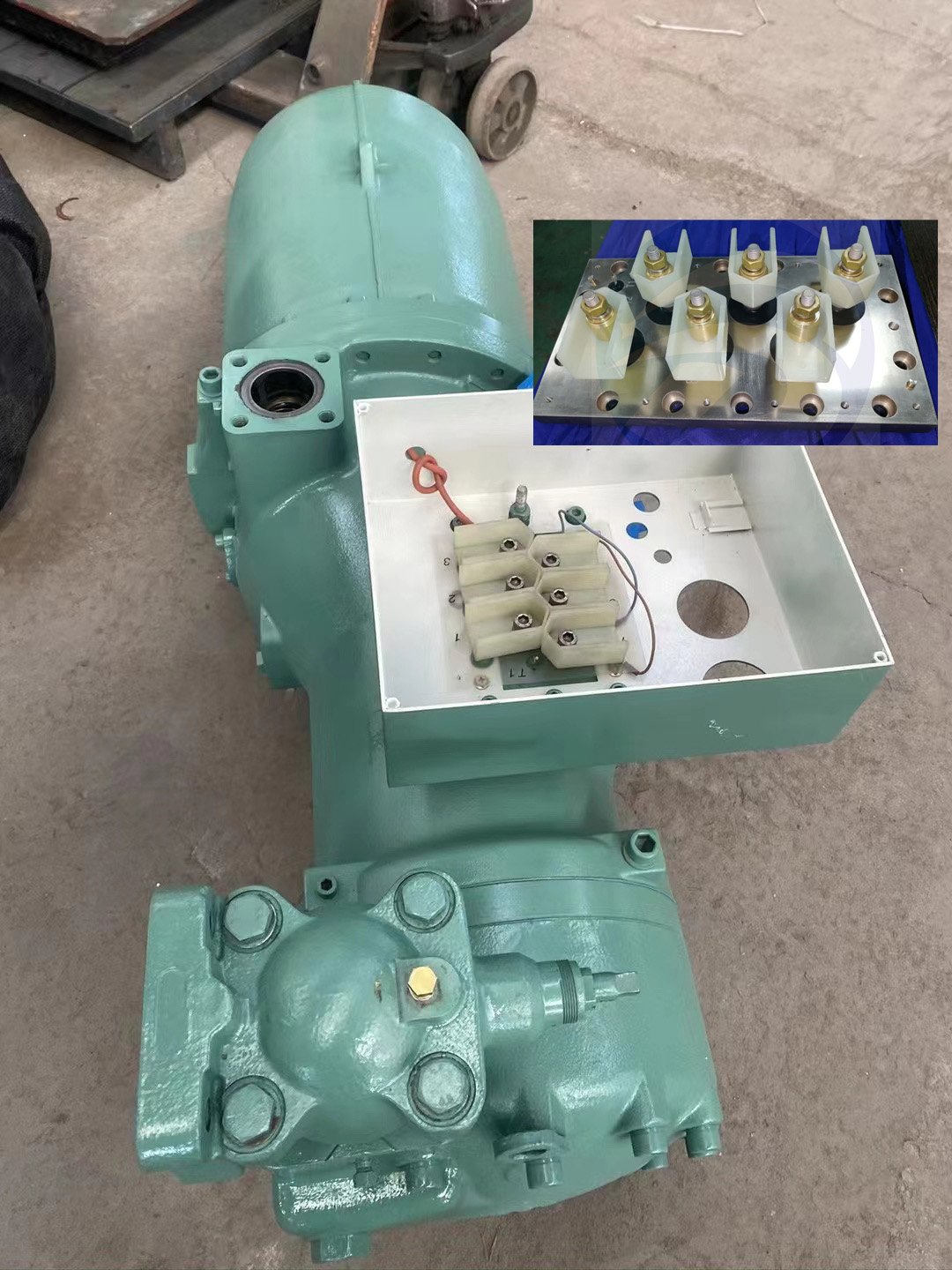 Bitzer screw compressor refurbished terminal plates 322 size