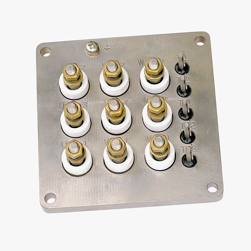 Replacement of 9 Pins Terminal Plate for Copeland Semi-hermetic Compressor D4D Model